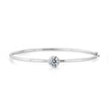 Clarity Diamond™ Signature Lab Grown Round Diamond Hinged Bangle