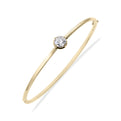 Clarity Diamond™ Signature Lab Grown Round Diamond Hinged Bangle