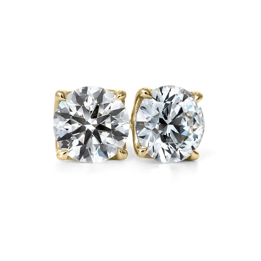 Clarity Diamond™ Signature GIA Certified Lab Grown Round Diamond Stud Earrings