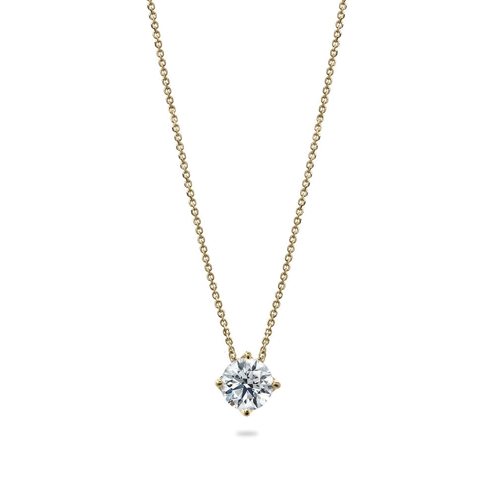 Clarity Diamond™ 3.00ct Lab Grown Round Diamond Pendant