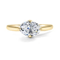 Clarity Diamond™ Signature Lab Grown Oval Diamond Solitaire Engagement Ring