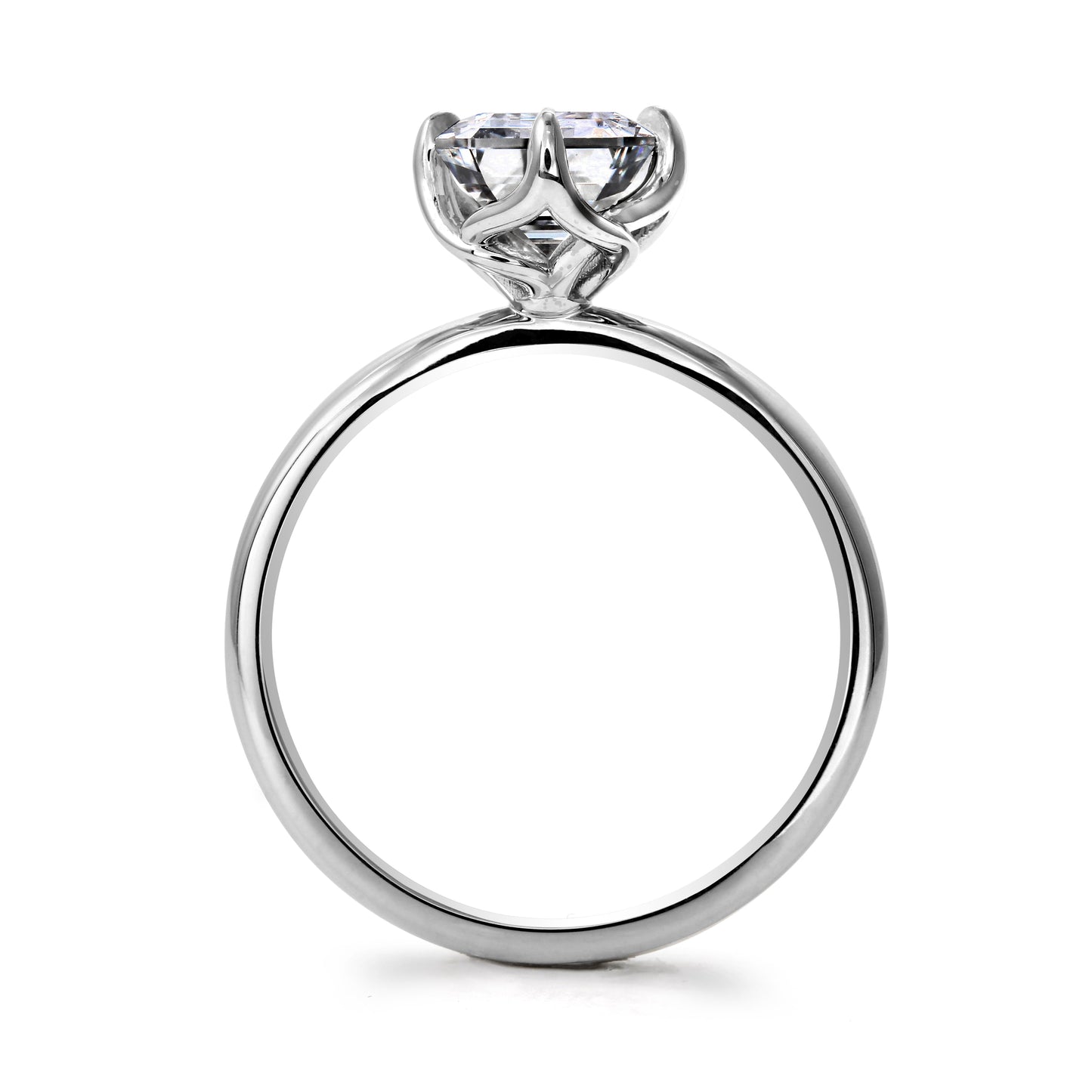 Clarity Diamond™ Signature Lab Grown Round Diamond Solitaire Engagement Ring