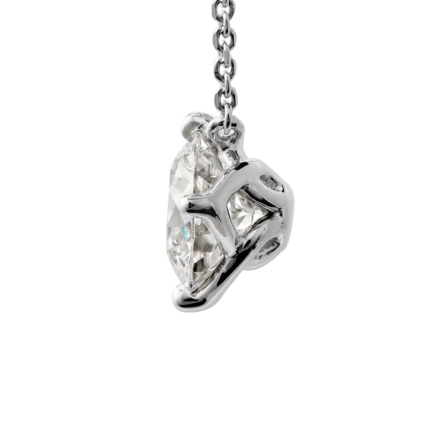 Clarity Diamond™ 3.00ct Lab Grown Round Diamond Pendant