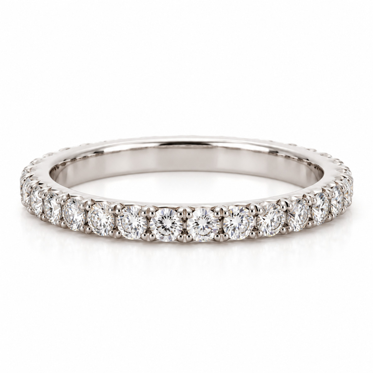 0.70ctw Diamond Eternity Band in 14K White Gold