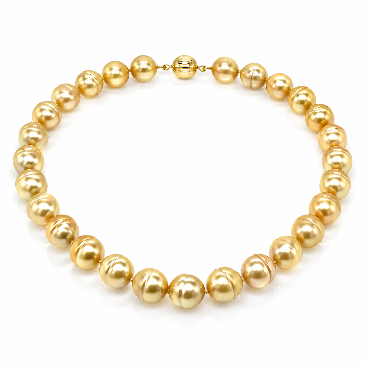Yellow Gold Golden South Sea Baroque Strand