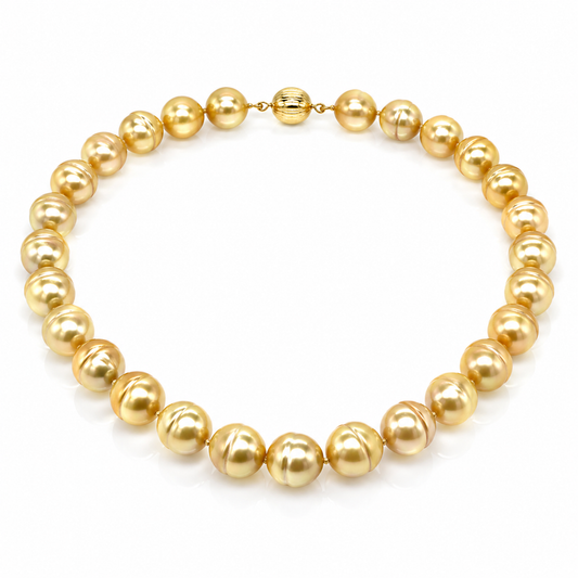 Yellow Gold Golden South Sea Baroque Strand