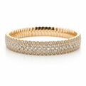 Yellow Gold Lab-Grown Diamond Flexi Bracelet