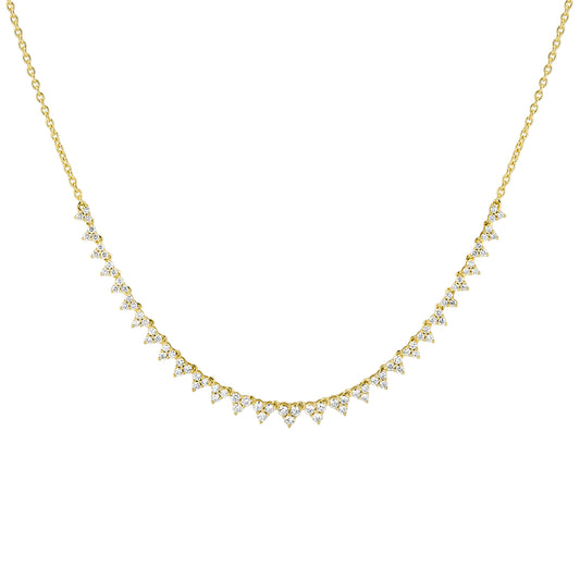 14K Éternelle Diamond Trio Necklace
