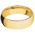 18K Yellow Gold + Polish Finish