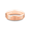 Heritage Brushed Ridged Mens Band - Jude