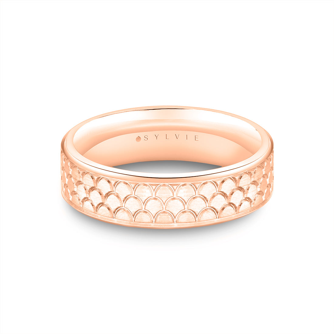Heritage Engraved Mens Band - Ivan
