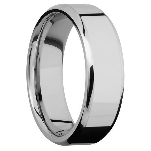 14K White Gold + Polish , Polish Finish