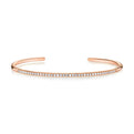 Rose Gold Diamond Bangle
