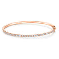 Classic Clasp Diamond Bangle