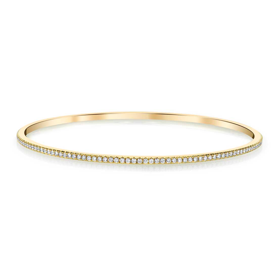 Classic Pave Diamond Bangle