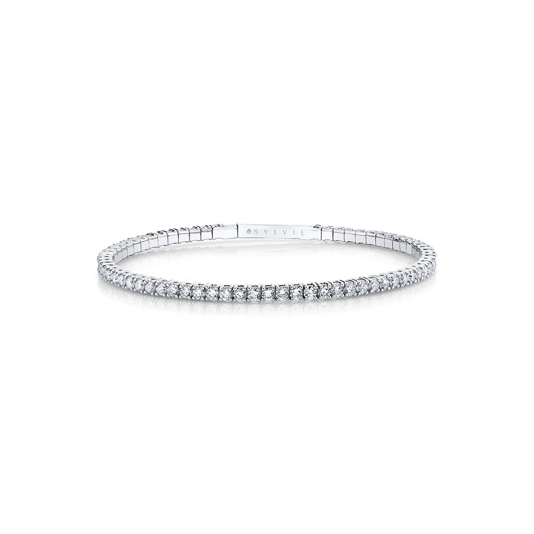 Classic Clasp Eternity Diamond Bangle - 2.91 CT