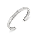 Auravie Ribbed Diamond Bangle