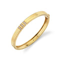 Lineaire Fine Line Diamond Bangle