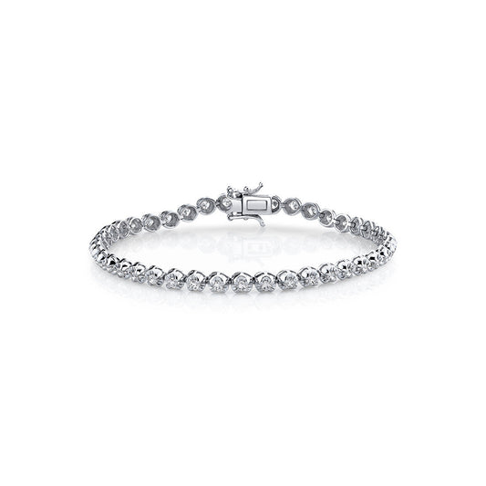 Petite Diamond Tennis Bracelet 2.05 CT