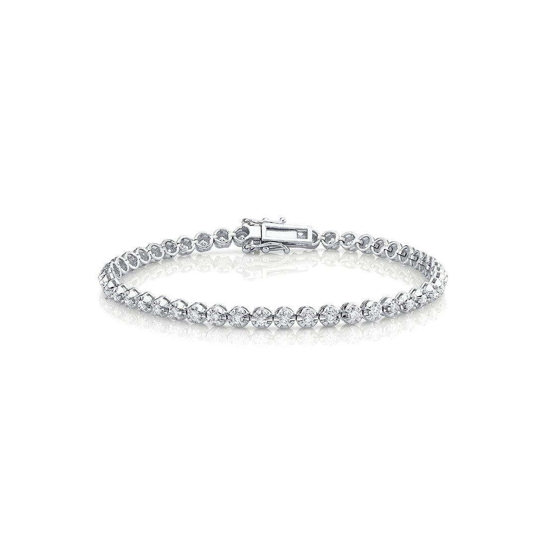 Petite Diamond Tennis Bracelet 2.40 CT