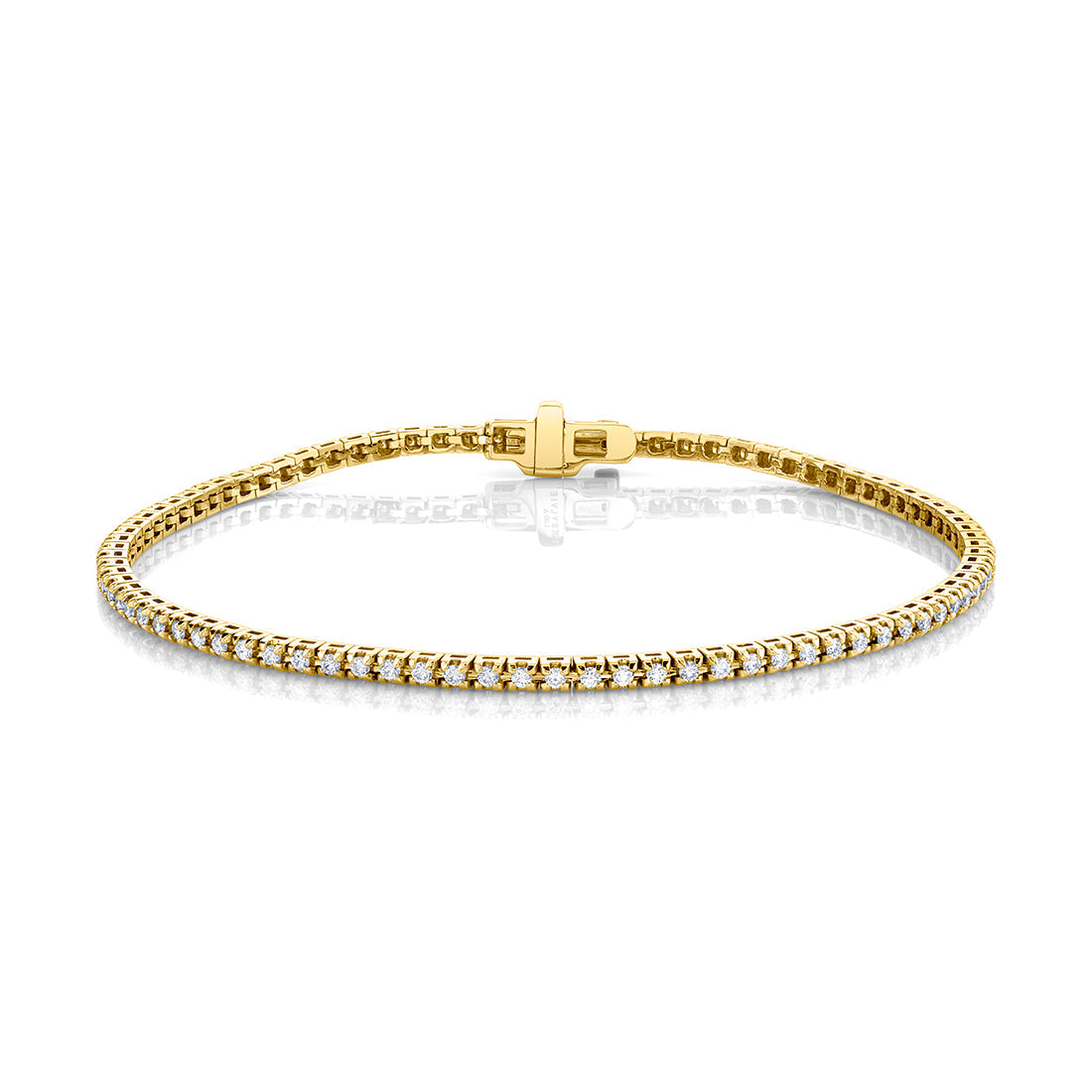 Petite Diamond Clasp Bracelet 1.00 CT