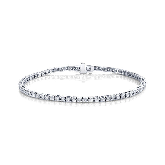 Petite Diamond Clasp Bracelet 3.00 CT