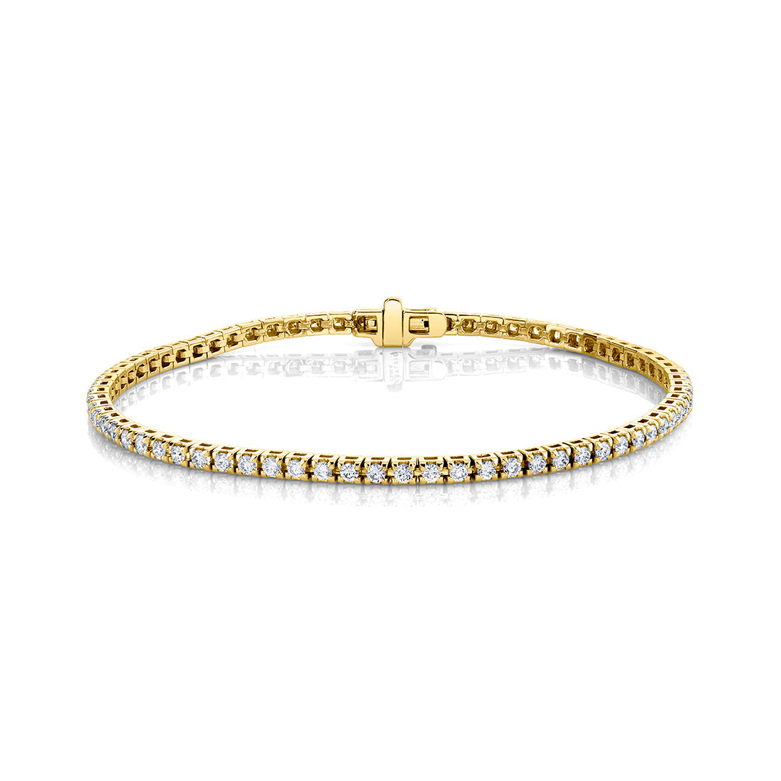 Petite Diamond Clasp Bracelet 3.00 CT
