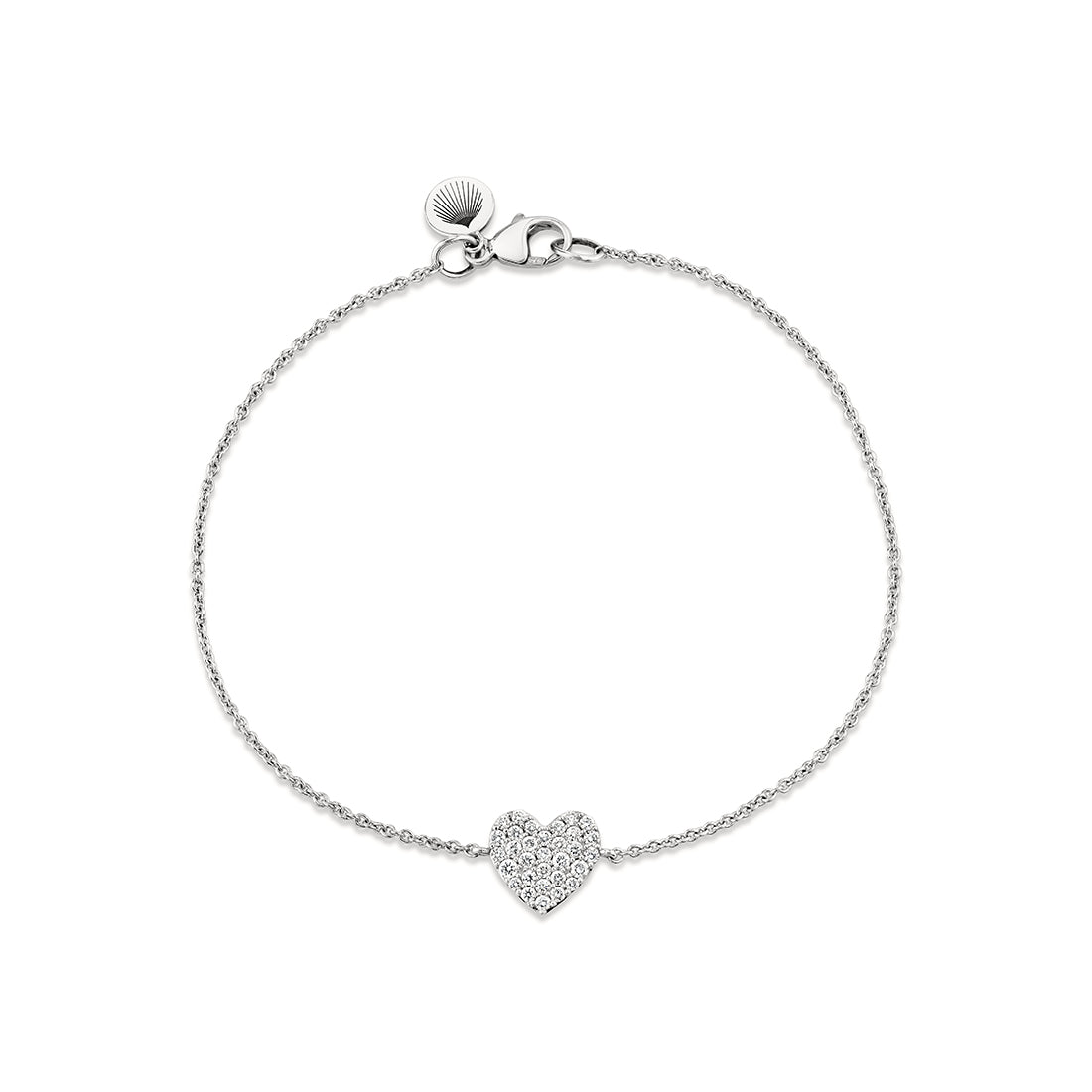 Eternelle Diamond Heart Bracelet