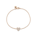 Eternelle Diamond Heart Bracelet
