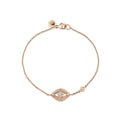 Lineaire Fine Line Evil Eye Diamond Bracelet