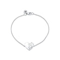 Eternelle Scattered Diamond Heart Bracelet