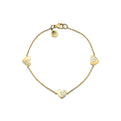 Eternelle Heart Charms Diamond Bracelet