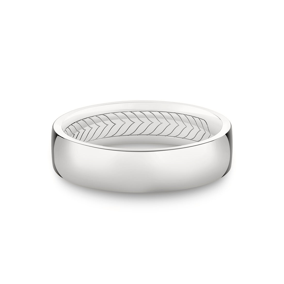 Shell Apex Polished Mens Band - Tate