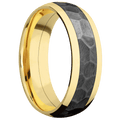 10K Yellow Gold + Polish Finish
