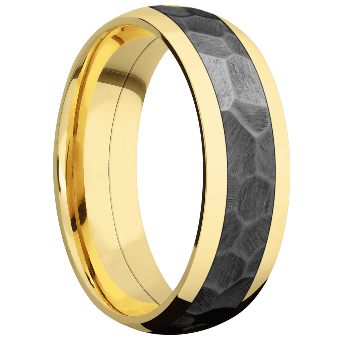 10K Yellow Gold + Polish Finish