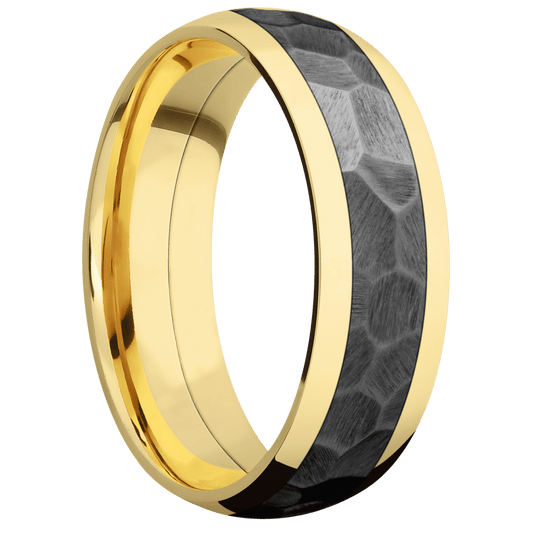 10K Yellow Gold + Polish Finish