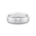 Shell Iconelle Two Tone Mens Band with Shell Tip Accent - Hugo