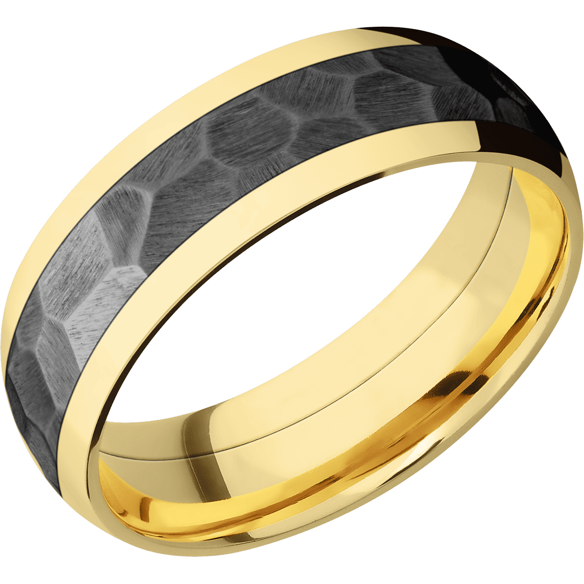 10K Yellow Gold + Polish Finish