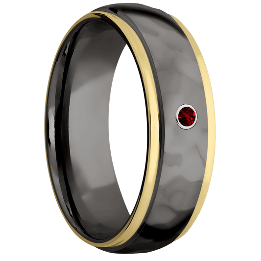 Tantalum Noir + Rockpolish , Polish Finish