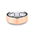 Shell Iconelle Two Tone Black Diamond Mens Band - Henri