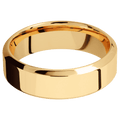 14K Yellow Gold + Polish , Polish Finish