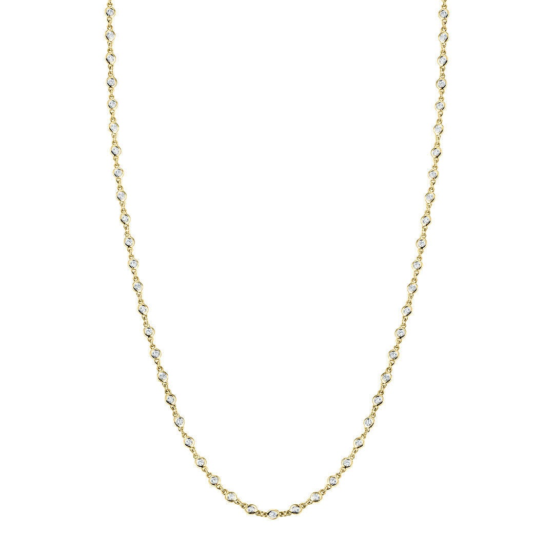 Diamonds By The Yard Necklace - 0140 - 1.7MM