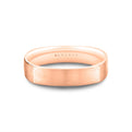 Heritage Brushed Squared Mens Band - Enzo