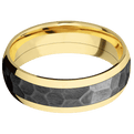 10K Yellow Gold + Polish Finish