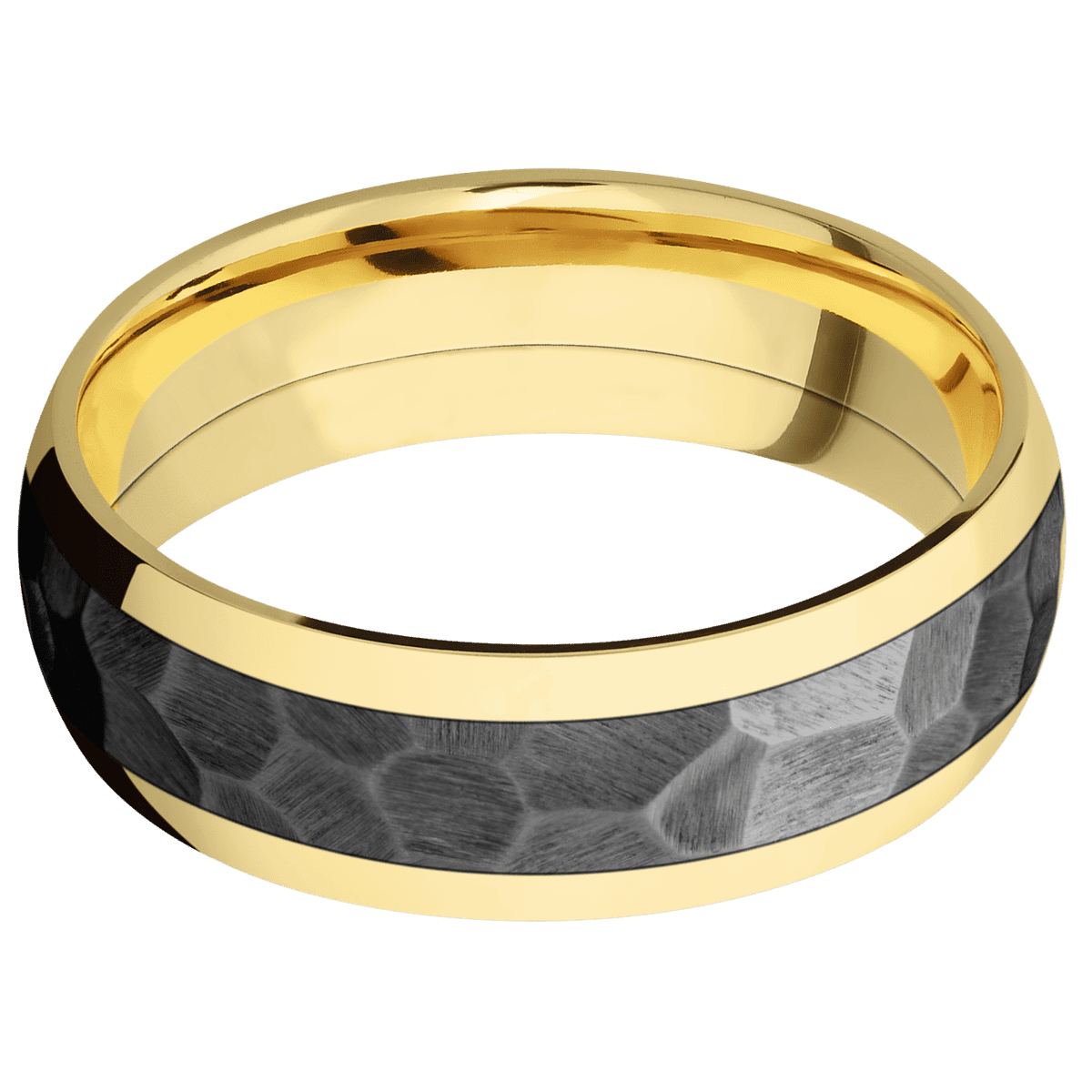 10K Yellow Gold + Polish Finish