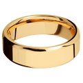 14K Yellow Gold + Polish , Polish Finish