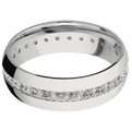 14K White Gold + Polish Finish