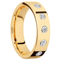 14K Yellow Gold + Polish Finish