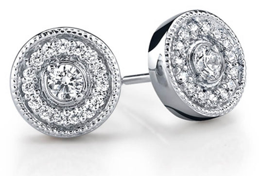 Diamond Stud Earrings