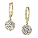 Classic Diamond Earrings-0073